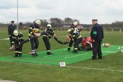 Aufbau Löschangriff nach CTIF-Richtlinien