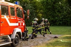 In den letzten Tagen und Wochen waren die Verdener Feuerwehren schon kräftig auf dem Übungsplatz an der Artilleriestraße am üben.