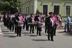 Vom 23. bis zum 28. Juni fährt die FMC-Showband, hier ein Foto beim Domweihumzug, nach Saumur.