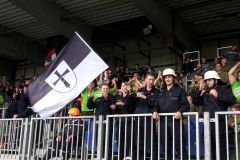 Stimmung bei der Siegerehrung.