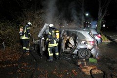 Nachlöscharbeiten.