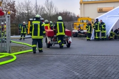 Ein dreifacher Brandschutz musste sichergestellt werden.