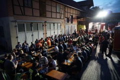 Verpflegung der Einsatzkräfte.