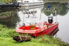 Das Mehrzweckboot der FTZ. (Feuerwehr Verden)