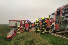 Die Einsatzstelle zwischen Hönisch und Döhlbergen.