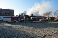 Einsatzkräfte vor Ort.