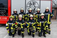 Gruppenbild der vierten Ausbildungsgruppe.