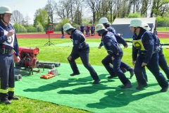 Das Verdener Team bei der Kuppelwertung.