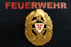 Das Südtiroler Feuerwehrleistungsabzeichen in Bronze.