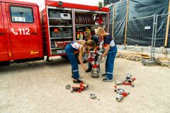 Einblicke in die Arbeit der Feuerwehr erlaubt die Ferienpassaktion am Verdener Feuerwehrhaus.