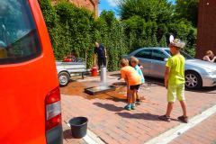 Einblicke in die Arbeit der Feuerwehr erlaubt die Ferienpassaktion am Verdener Feuerwehrhaus.