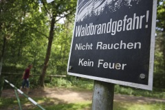Warnung vor Waldbränden im Verdener Stadtwald.