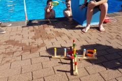 Schwimmwettbewerb.
