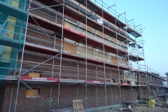 11. Oktober - Klinker an der Außenwand