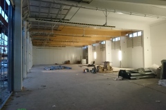 11. Oktober 2018 - Blick in das Innere - Die Fahrzeughalle