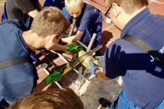 Geschicklichkeit und Wissen wurden beim Kreis-Spiel ohne Grenzen von den Kindern und Jugendlichen gefordert.