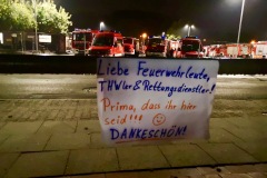 Die Einsatzkräfte trafen überall auf dankbare und hilfsbereite Bevölkerung.