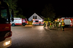 Feuerwehr und Deutsches Rotes Kreuz übten gemeinsam.