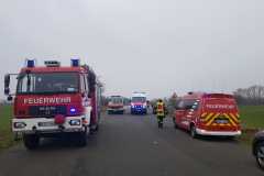 Einsatzkräfte vor Ort. (Foto: M. Guy)