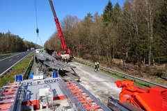 Bergungsarbeiten durch ein privates Bergungsunternehmen.