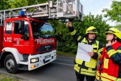 Lageeinweisung vor Ort.