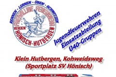 Flyer zum Stadtfeuerwehrtag.