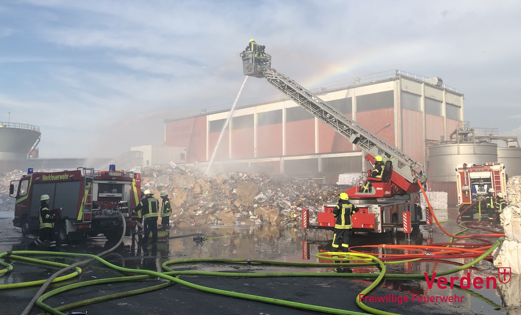 Nachbarschaftliche L schhilfe Freiwillige Feuerwehr Stadt Verden Aller 