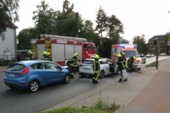 Die Unfallstelle an der Lindhooper Straße.