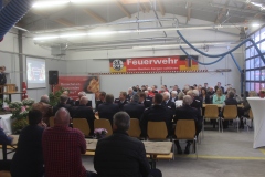 Großer Festkommers am Freitagabend anlässlich des 75-jährigen Jubiläums der Dauelser Ortsfeuerwehr.