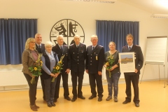 Großer Festkommers am Freitagabend anlässlich des 75-jährigen Jubiläums der Dauelser Ortsfeuerwehr.