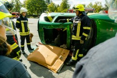 Sonderausbildung zum Thema Verkehrsunfallrettung.