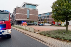 Einsatzkräfte vor Ort.