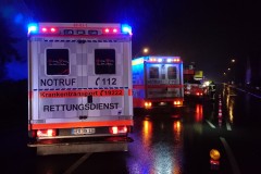 Auch der Rettungsdienst war im Einsatz.
