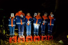 An insgesamt sechs Stationen galt es für die Jugendlichen verschiedene Aufgaben unter anderem mit Geschicklichkeit und Teamgeist zu meistern.