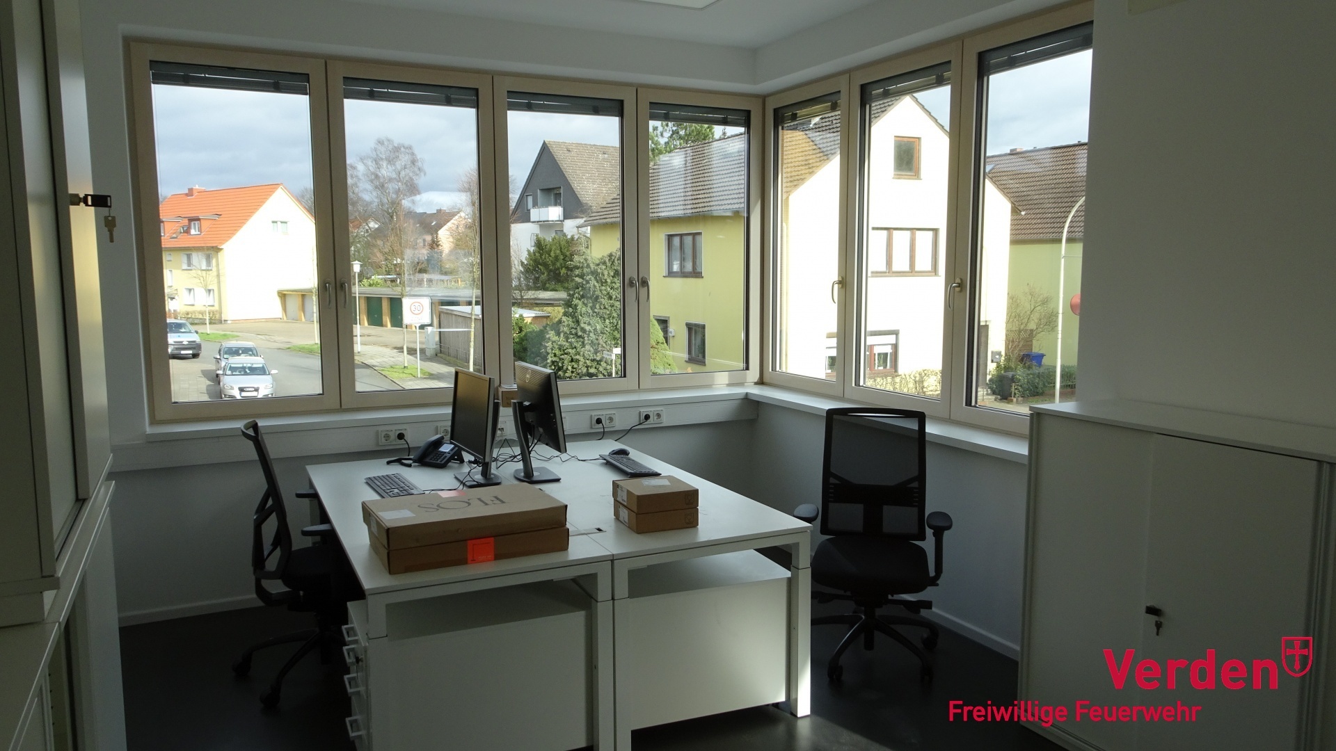 29.02.2020 - Blick in eines der Büros.