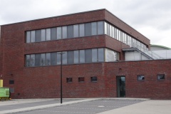 29.02.2020 - Die Westseite des Neubaus.