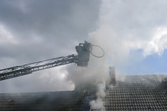 Gebäudebrand in Haberloh.
