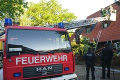 Brandeinsatz in Kirchlinteln.