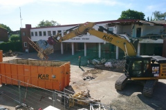 Beginn der Abrissarbeiten am 02. Juni 2020.