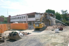 Abrissarbeiten am 03. Juni 2020.