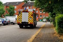 Nach einem gemeldeten Wohnungsbrand am Samstagnachmittag in Verden konnte schnell Entwarnung gegeben werden.