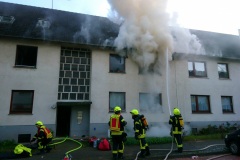 April 2020: Zimmerbrand in der Lessingstraße, einer von 180 Einsätzen im vergangenen Berichtsjahr.