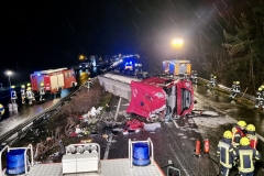 Blick auf die Unfallstelle.