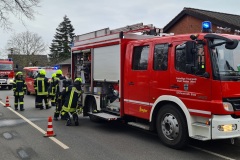 Einsatzkräfte vor Ort.