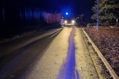 Die abgestreute Ölspur.