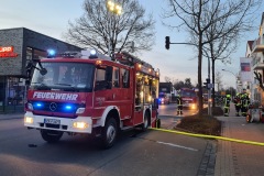 Einsatzkräfte vor Ort.