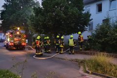 Am Samstagabend kam es zu einem Kellerbrand in der Jahnstraße.