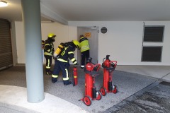 Blick auf die Einsatzstelle.