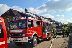Einsatzkräfte vor Ort