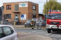 Einsatzmaßnahmen vor Ort.